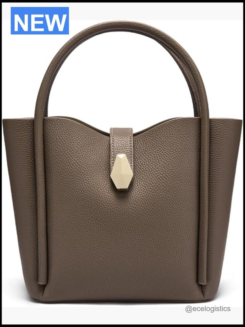 Genuine Leather Bucket Bag Tote Shoulder Purse Ladies Satchel Handbag